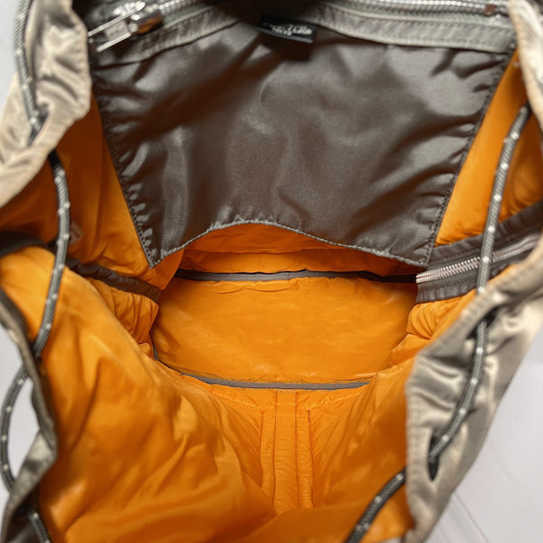 Porter Tanker Backpack Rucksack (16L) - Bleached Silvery Grey to Copper 銀灰色甩色到部份銅色Tanker背囊