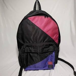 Porter x atmos daypack backpack black x pink x purple 黑色x粉紅色x紫色尼龍背囊
