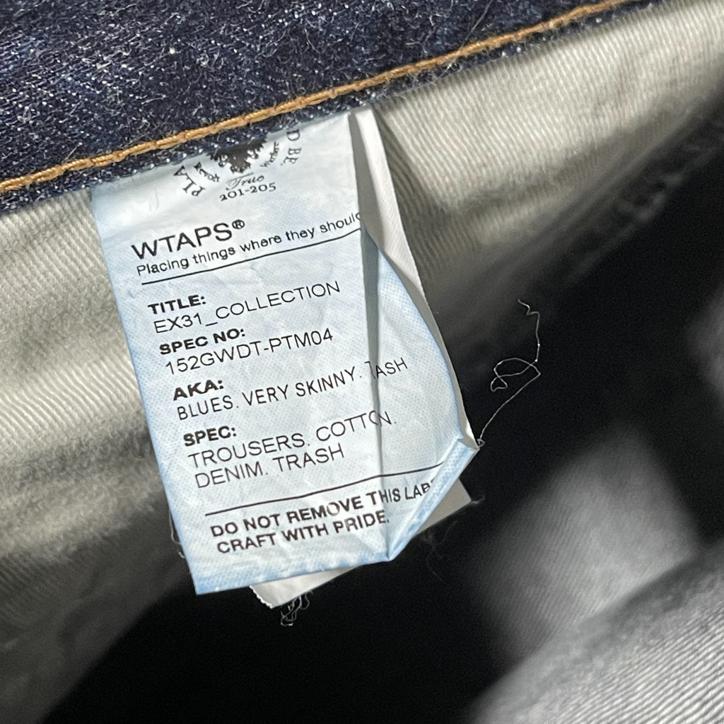 Wtaps Blues Very Skinny Jeans Trash size L 深藍色破壞牛仔褲– napo.hk