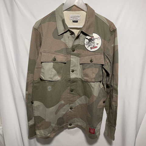 Neighborhood BDU Shirt camo size M Nbhd 迷彩兩袋恤衫