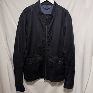 Belstaff Full Zip Jacket Navy Size 50 深藍色拉鏈外套
