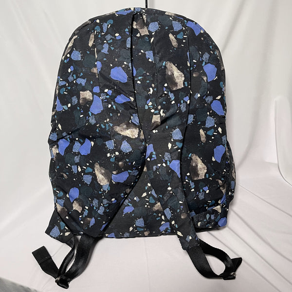 Acne Studios Backpack Blue Stone acne 藍灰色圖案尼龍背囊