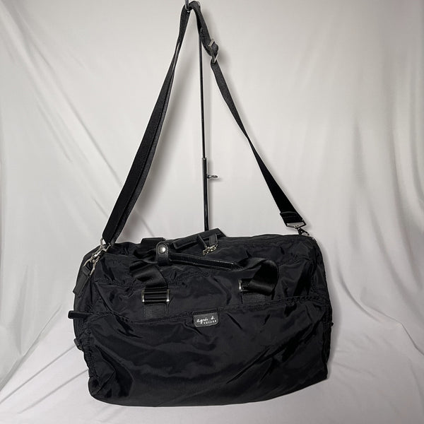 Agnes b 3way Bag - Black 黑色三用側揹袋/斜揹袋/手提袋 可上膊