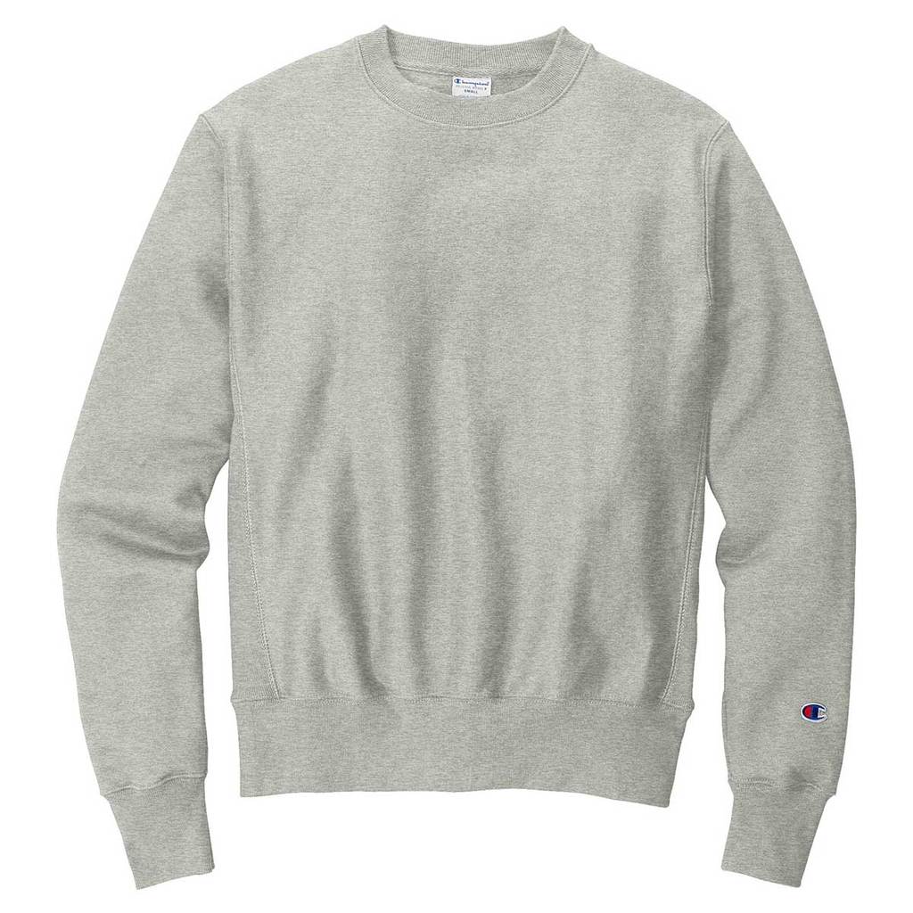 Champion Men's  Reverse Weave Crewneck Sweatshirt - Oxford Grey
