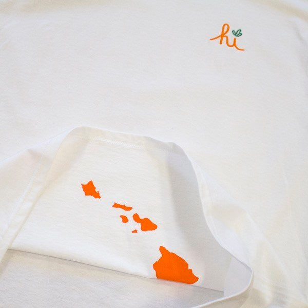 In4mation x Carrots x champion EMBROIDERED HI CARROTS TEE - WHITE