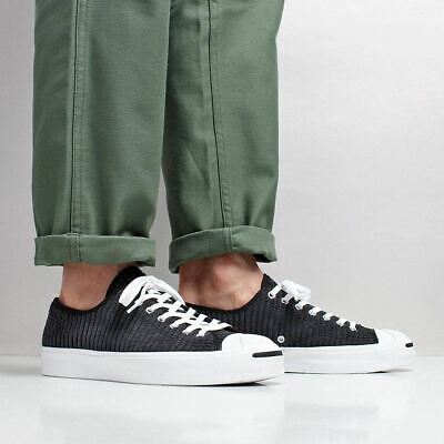 Converse Wide Wale Corduroy Jack Purcell Ox Sneakers - Black