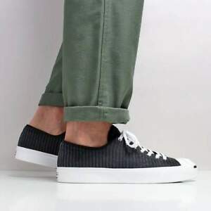 Converse Wide Wale Corduroy Jack Purcell Ox Sneakers - Black